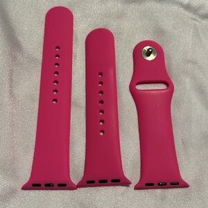 Apple hot pink 38/40mm watch band